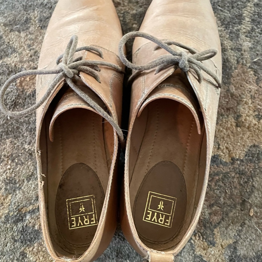 Frye pointy toe oxfords